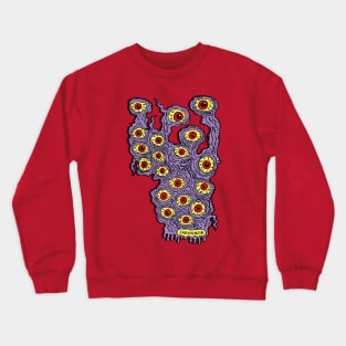 Many Eyes Monster Crewneck Sweatshirt